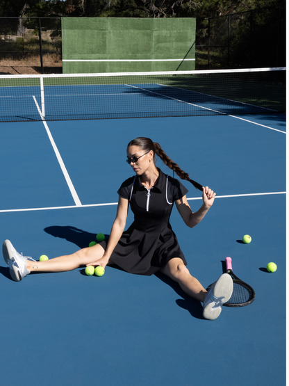THE ELEMENT DRESS IN BLACK