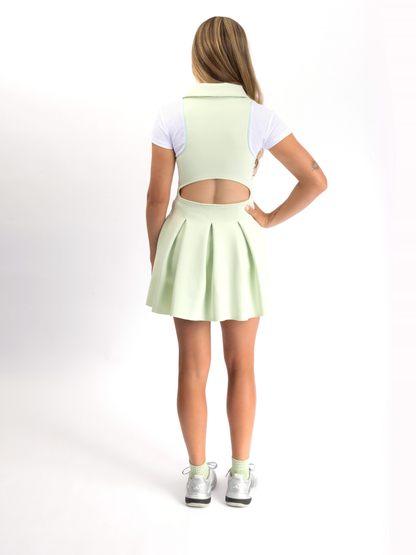 THE ELEMENT DRESS IN MATCHA