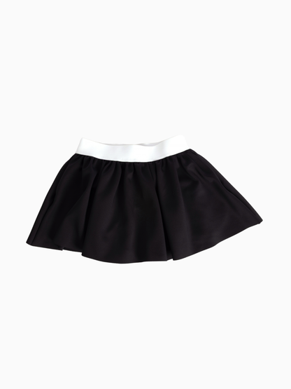 THE FLOW SKIRT IN BLACK